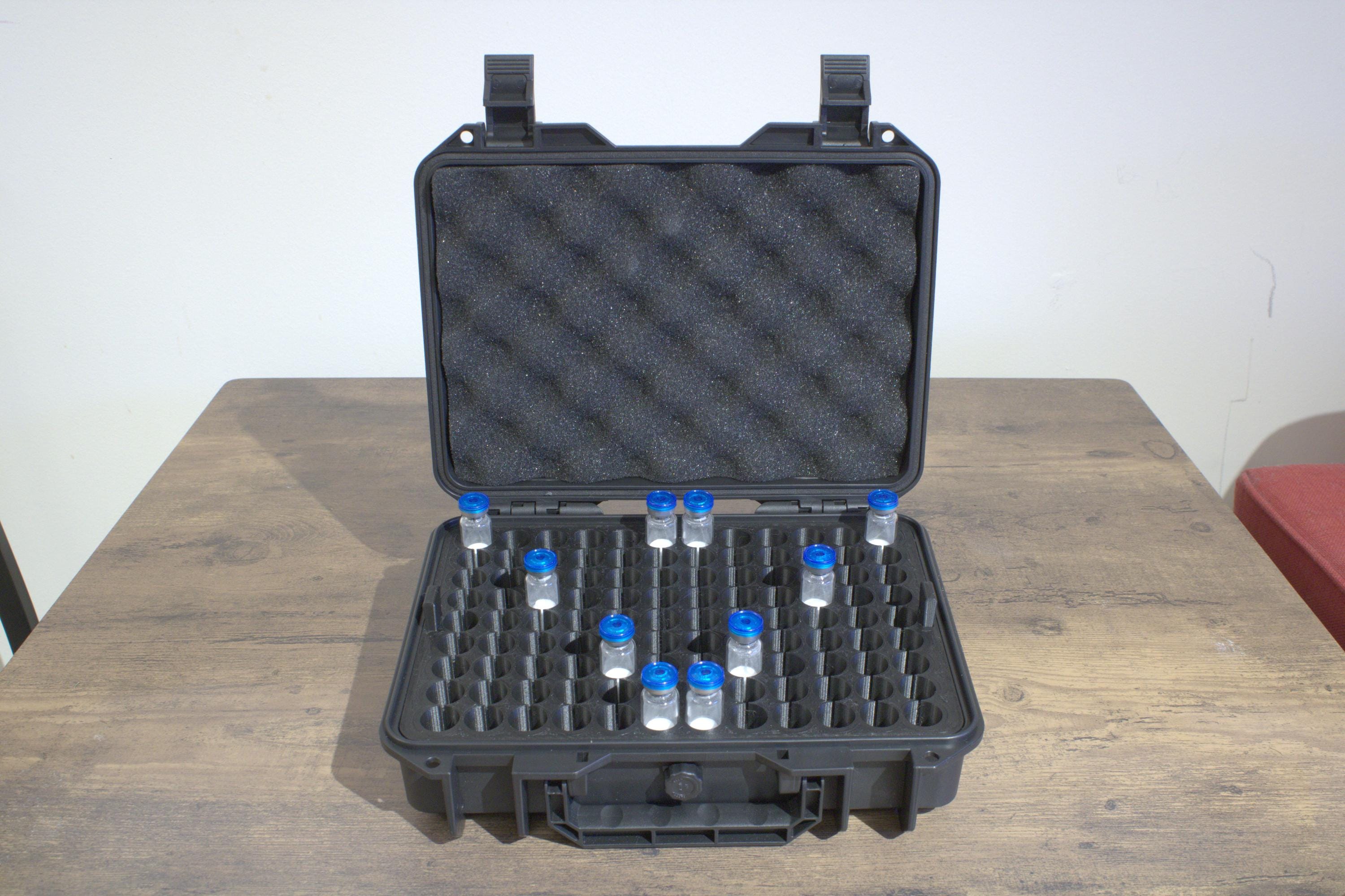 XL Rugged 3ml Peptide/HRT Storage Case (144 vials 3ml/40 10ml)