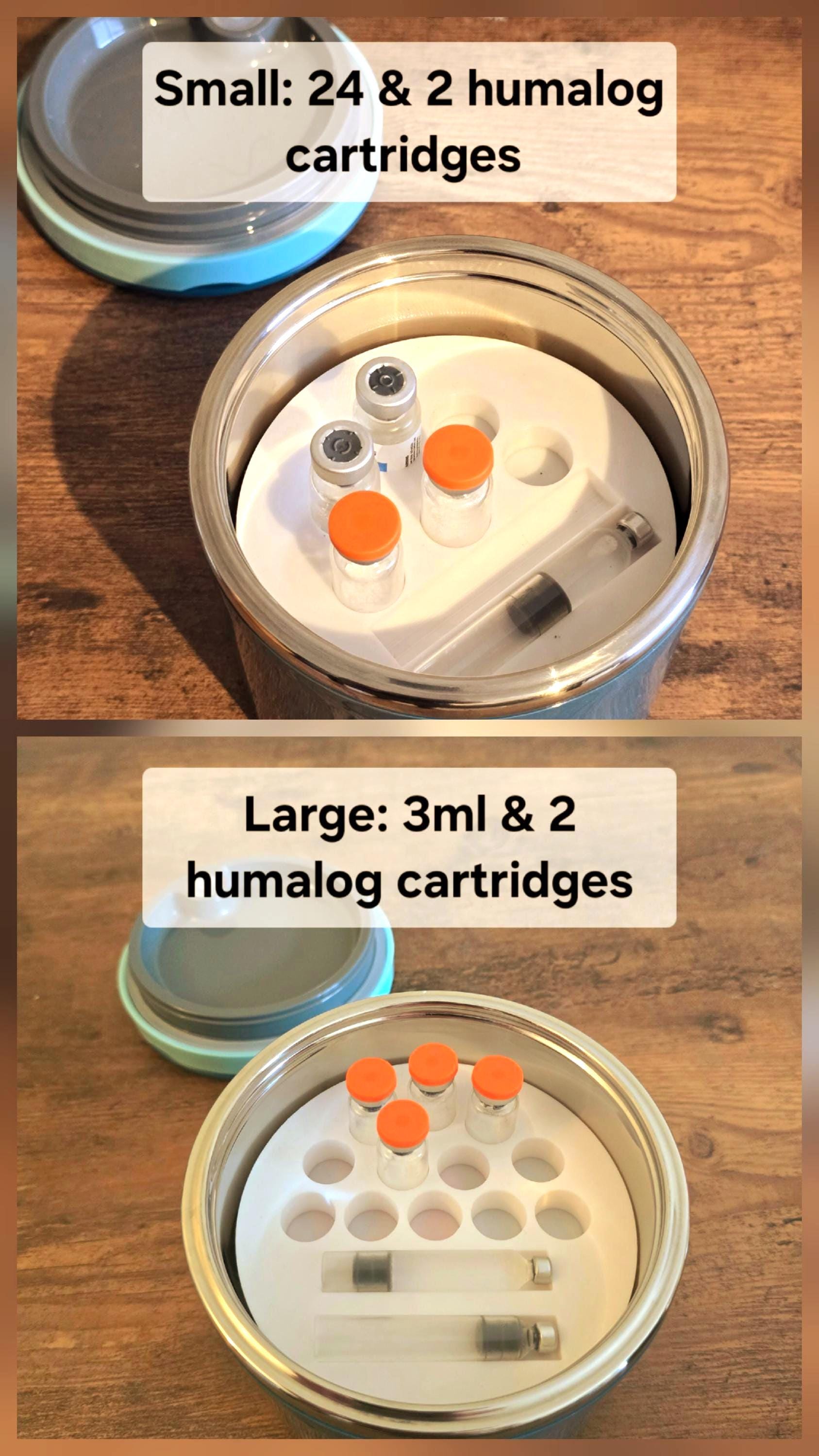 Insulated Peptide Storage 10ml/3ml/Humalog Cartridges