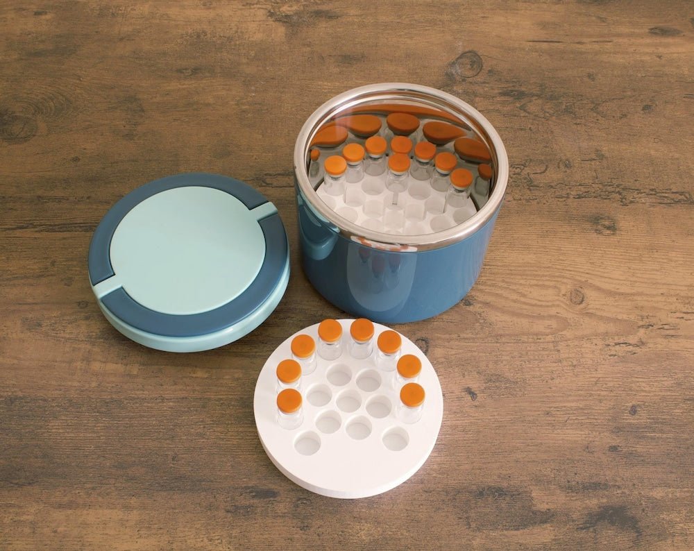 Insulated Peptide Storage 10ml/3ml/huma - log Cartridges - PepChillStore