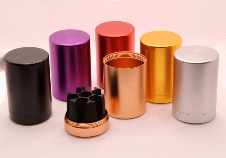 Metal 3ml Huma - log\Lilly Cartridge Organiser (7 Cart Capacity) - PepChillStore