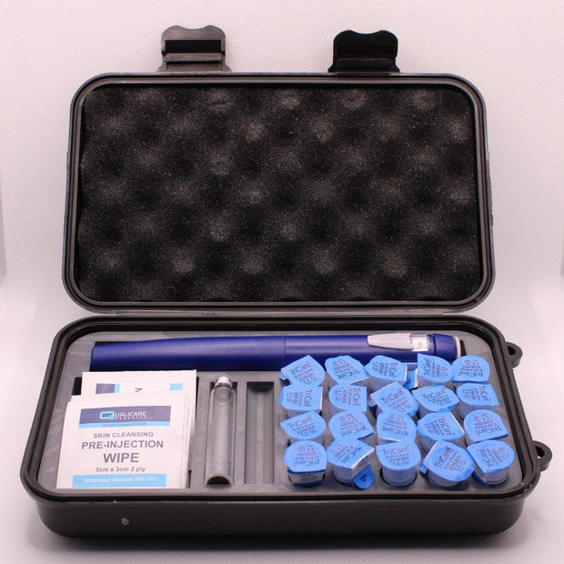 Peptide Pen Case – Compact Storage for Pens, Needles & Wipes - PepChillStore