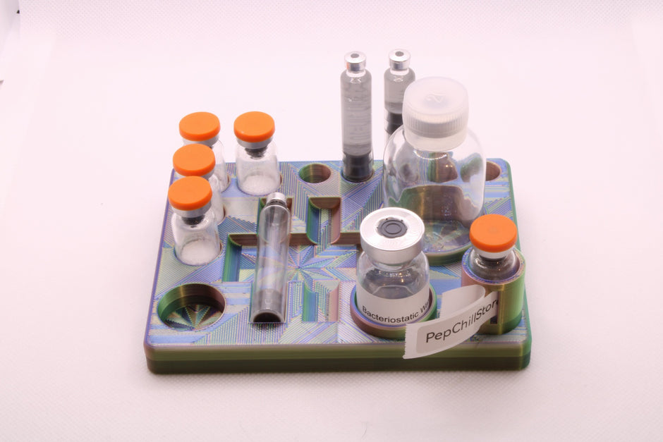 Peptide Starter Bundle by PepChill: Vial & Pen Storage, Reconstitution Station - PepChillStore
