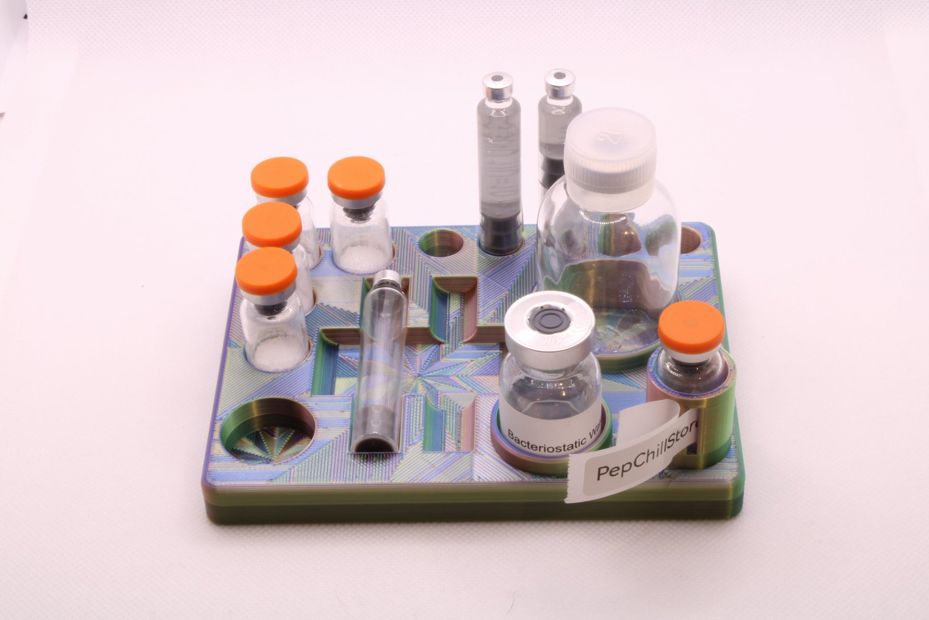 Peptide Starter Bundle by PepChill: Vial & Pen Storage, Reconstitution Station - PepChillStore