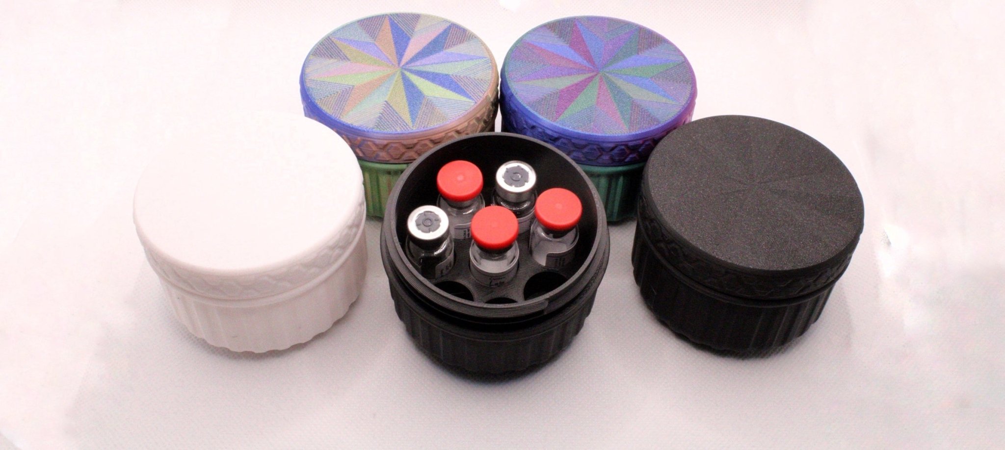 Peptide Vial Fridge Storage - 8 Vial Capacity - PepChillStore