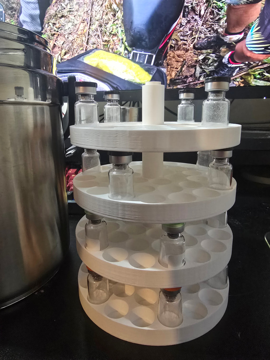 2XL Insulated Peptide Flask - 144 3ml Vials