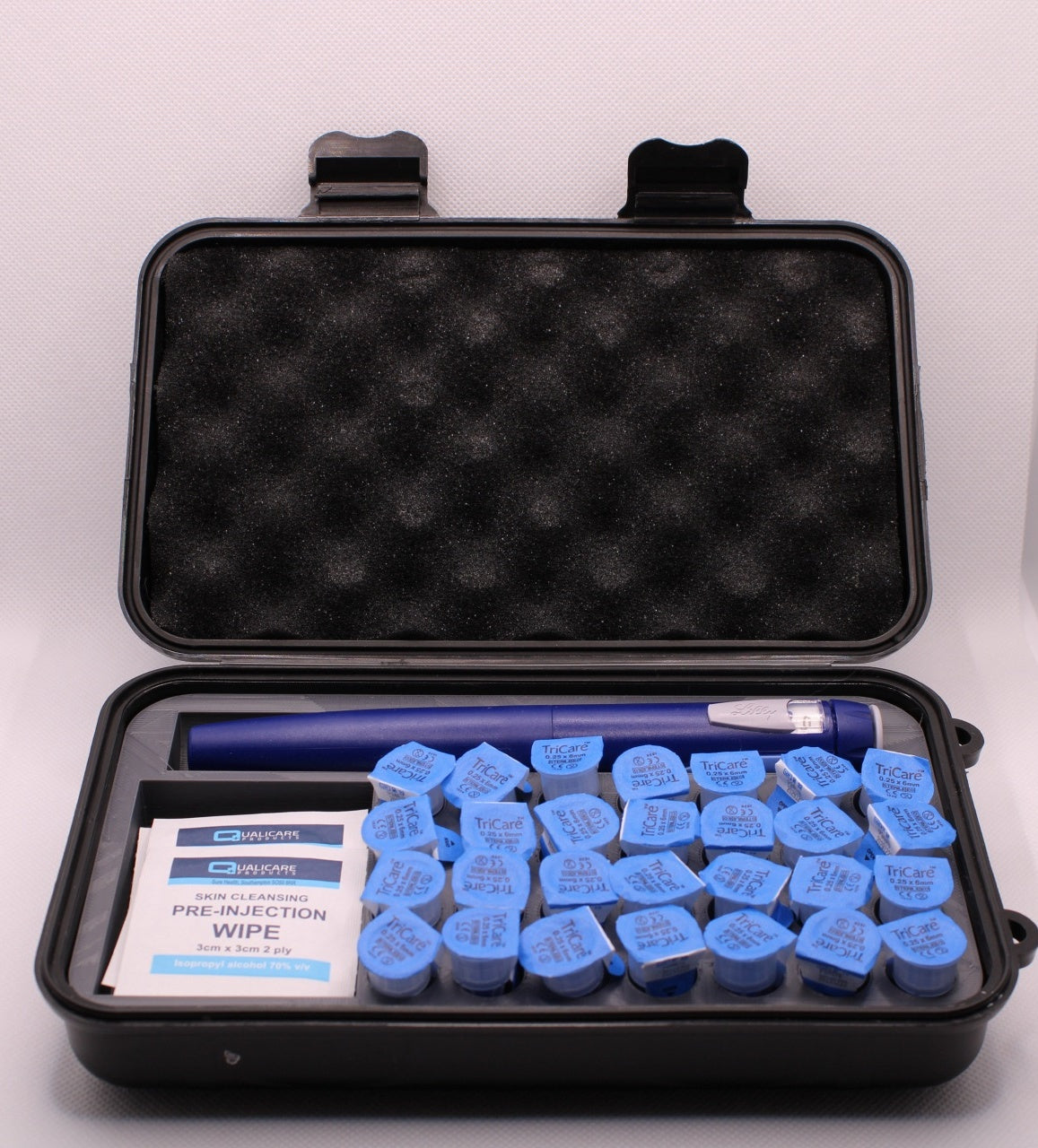 Peptide Pen Case – Compact Storage for Pens, Needles & Wipes
