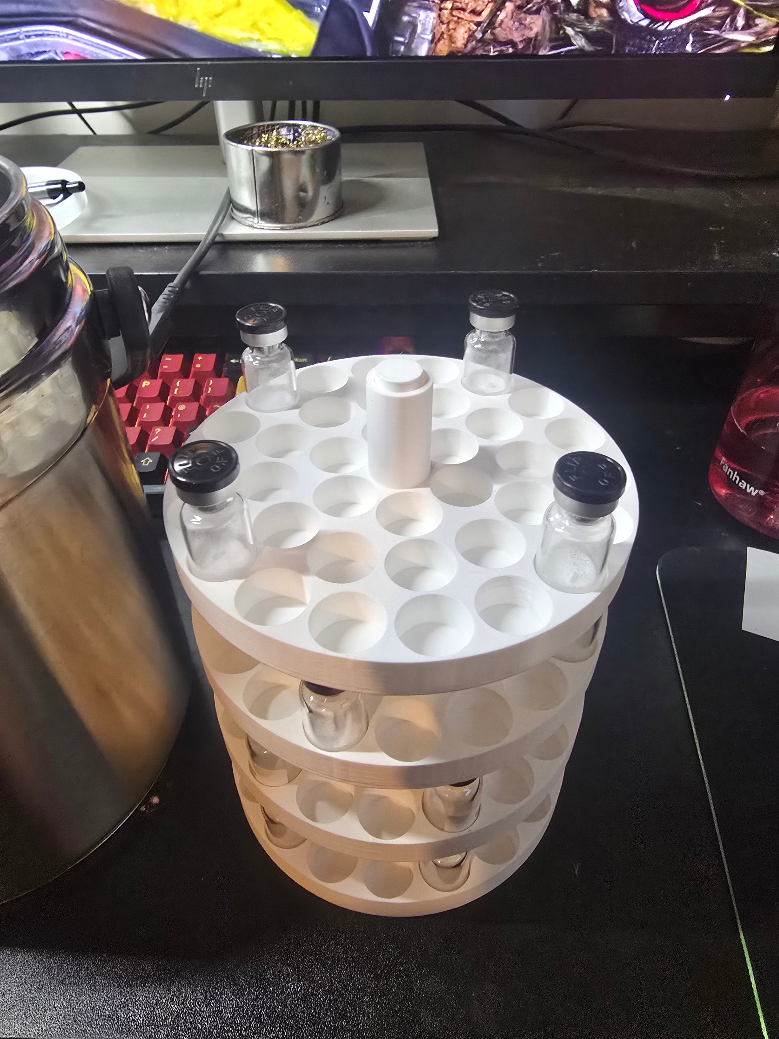 2XL Insulated Peptide Flask - 144 3ml Vials