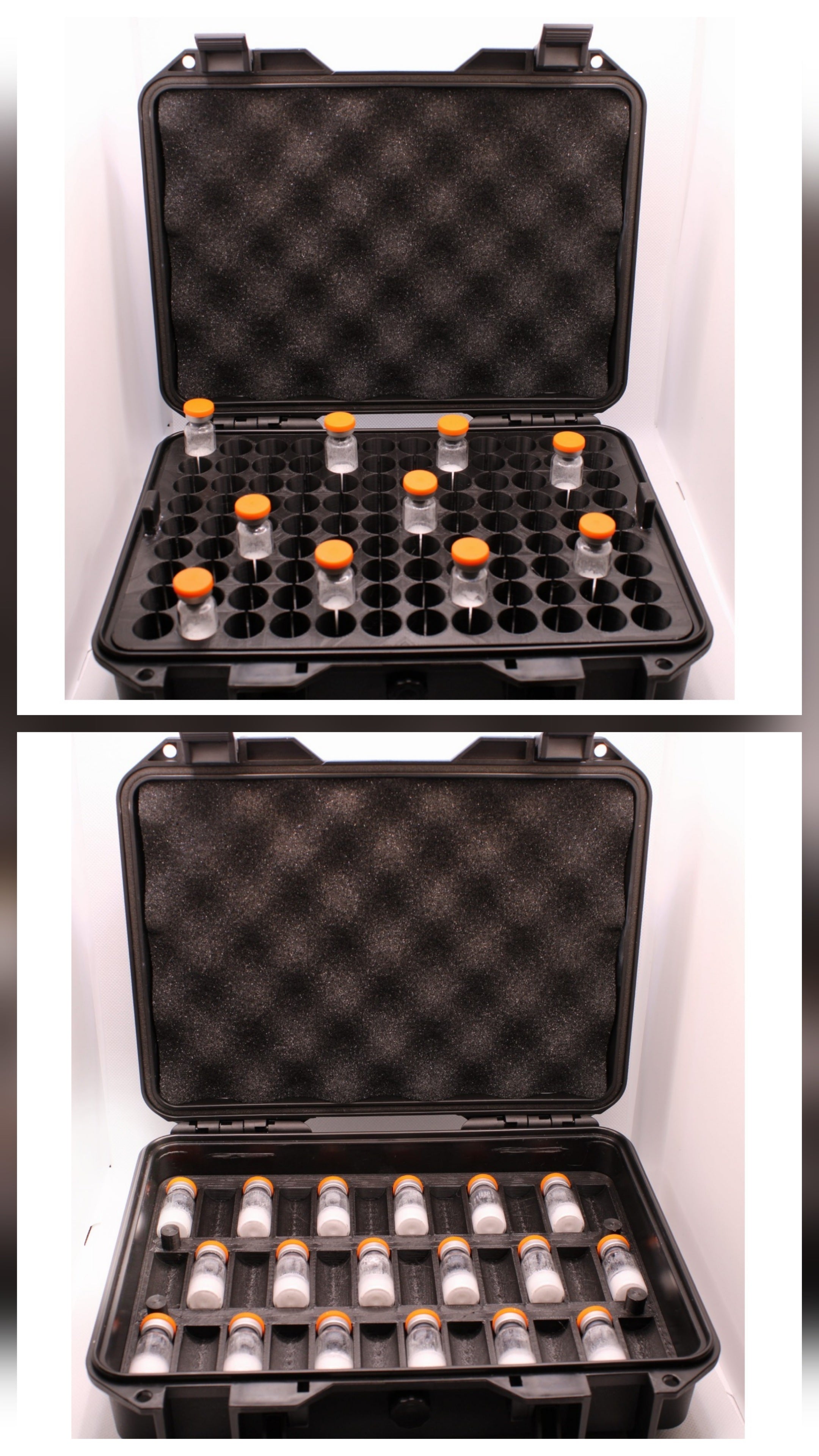 XL Rugged 3ml Peptide/HRT Storage Case (144 vials 3ml/40 10ml)